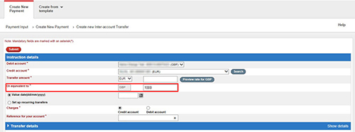 Priority Payments: Regulatory Reporting section