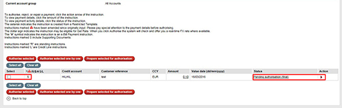 Priority Payments: Regulatory Reporting section