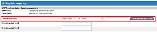 Priority Payments: Regulatory Reporting section