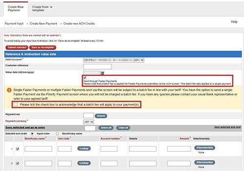 Priority Payments: Regulatory Reporting section